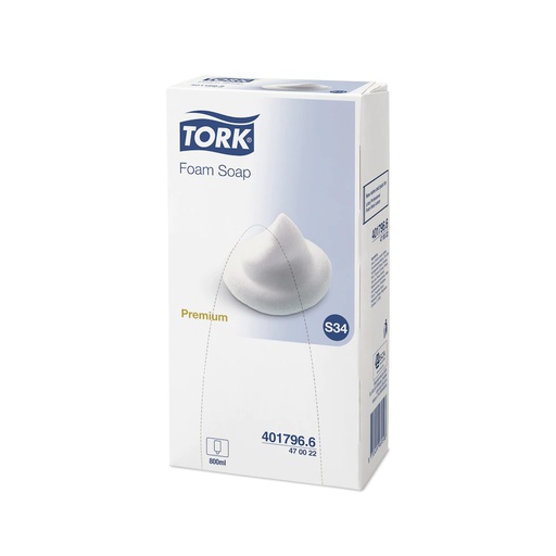 [TRK0092] 470022 Sapone a schiuma Foam Soap 800 ml Tork (Sistema:S34)