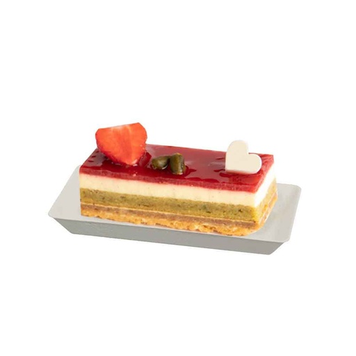 [BRN0025] 550008 Fingerfood Polpa Rectangle 120ml 6.5x13 h1.5cm pz/cf 25