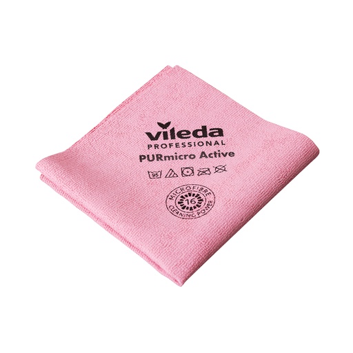 [VLD0066] Panno PURMicro ACTIVE rosso 38X35 cm per superfici (5pz/cf)