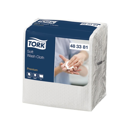 [TRK0095] 483381 Panno goffrato Wash Premium Tork (50pz/cf)