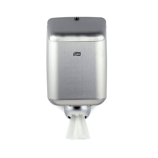 [TRK0066] 202048 Dispenser in acciaio a estrazione centrale manuale Tork (Sistema:M2)