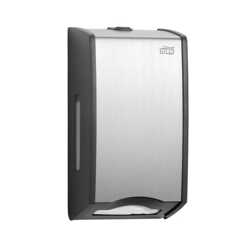 [TRK0090] 456000 Dispenser carta igienica intercalata manuale alluminio Tork (Sistema:T3)