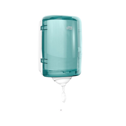 [TRK0048] 473167 Dispenser a estrazione centrale singola manuale Mini Reflex turchese Tork (Sistema:M3)