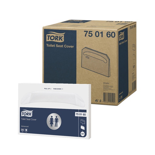 [TRK0004] 750160 Coprisedili igienici per wc Flushable Tork (250pz/cf)